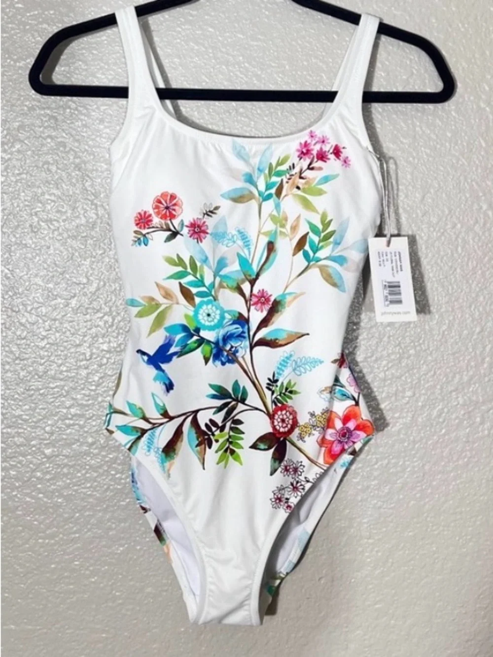 JOHNNY WAS LEI TANK SUIT One-Piece Swimsuit